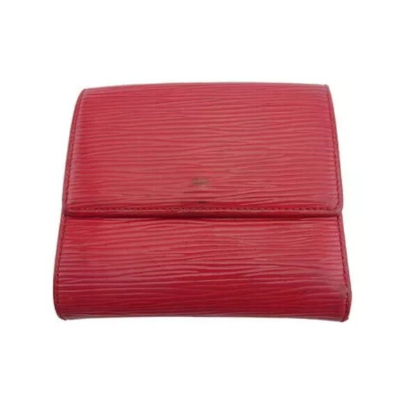 LOUIS VUITTON W Hook Wallet Epi Epi Leather Authentic Used - Picture 2 of 8